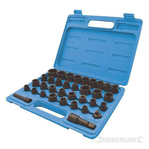 Car hand tools - Silverline sockets and socket set